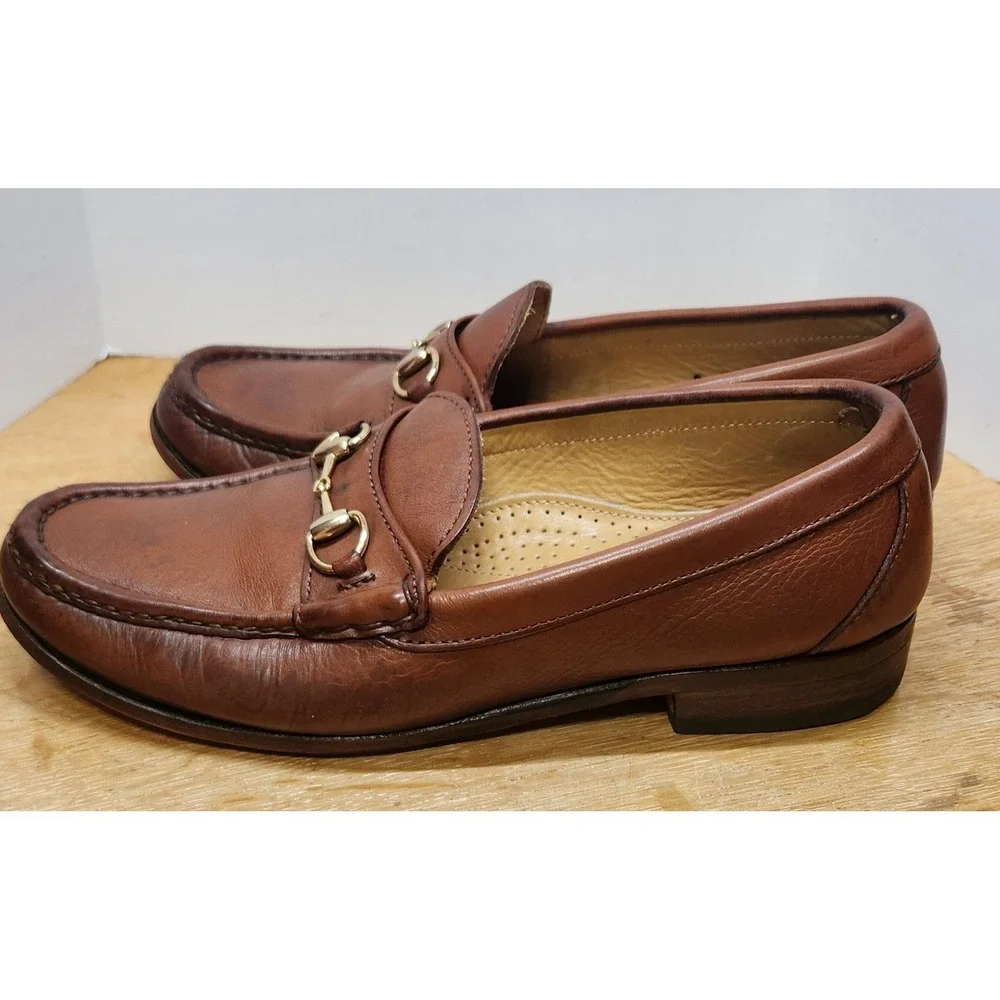 VTG Alden Cape Cod Horsebit Loafers Dress Shoes  Size 8 D EUC